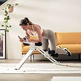 SportPlus AB Plank Bauchtrainer mit Trainingscomputer, blau, 4-facher Schwierigkeitsgrad, zusammenklappbar, SP-ALB-011 - 3