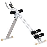 SportPlus AB Plank Bauchtrainer mit Trainingscomputer, blau, 4-facher Schwierigkeitsgrad, zusammenklappbar, SP-ALB-011 - 8