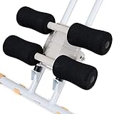 SportPlus AB Plank Bauchtrainer mit Trainingscomputer, blau, 4-facher Schwierigkeitsgrad, zusammenklappbar, SP-ALB-011 - 9