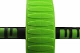 AB-Roller / Bauchtrainer / Bauch Roller »TheBodyWheel« / Ideal für Schulter-, Rücken- und Bauchmuskeltraining / zerlegbar, Farbe grün - 4