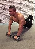 Rollaze 2.0 Bauchtrainer / Brusttrainer, AB Trainer, Core Wheels, Bauchroller, Rumpftrainer, AB Roller - 3