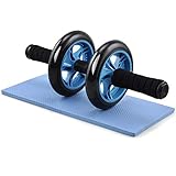 Yahee Bauchtrainer AB Wheel roller Bauchroller Bauchmuskeltrainer mit Fitnessmatte - 2