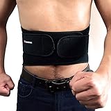 Senston Kompression Regulierbar Taille Trimmer Taille Trainer Gürtel - Beste Unterstützung für die Unteren Rücken & Lumbal - Geeignet für Männer und Frauen