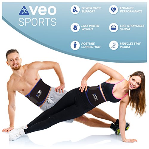 VeoSports Bauchweggürtel Fitness für Männer und Frauen - 3