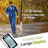 NAKOSITE-Genauer 3D Schrittzähler, Kalorienzähler, mit Fitness eBook. 30 Tage Speicher nicht 7. Meilen oder kilometerzähler mit Clip & Gurt. Pedometer mit Trainings-Modus, Tägliche Leistung Monitor, konstruiert mit Tri-Axis Technik, digitales leicht zu lesende Anzeige, Weiß. - 6