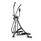 Klarfit Bogera X Crosstrainer Air Walker Heimtrainer (Ergometer, Trainingscomputer mit LCD-Display, klappbar, 100 kg max.) schwarz - 3