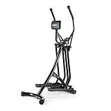 Klarfit Bogera X Crosstrainer Air Walker Heimtrainer (Ergometer, Trainingscomputer mit LCD-Display, klappbar, 100 kg max.) schwarz - 5