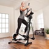 SportPlus Crosstrainer Ergometer, ca. 19 kg Schwungmasse, Benutzergewicht bis 120 kg, optional mit Smartphone-Steuerung über Cardiofit App, SP-ET-9800-iE - 5