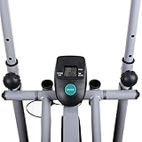 Klarfit Orbifit Basic Crosstrainer Hometrainer (inkl. Trainingscomputer, stufenlos verstellbarer Widerstand, höhenverstellbarer Lenker, Anzeige: Kalorienverbrauch) - 3