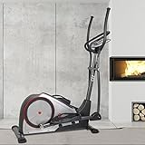 AsVIVA C22 Crosstrainer Ergometer Cardio mit Generator System (inkl. Multifunktionscomputer mit 12 Automatikprogrammen, Pulsmessung und Tablet und Smartphone Halterung , günstig vom Testsieger) - 4