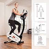 SportPlus Ergometer, ca. 9 kg Schwungmasse, Benutzergewicht bis 120 kg, geprüft nach EN ISO 20957-1, 957-5, mit optionaler Smartphone-Steuerung über Cardiofit App, SP-HT-9800-iE - 2