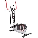 Ultrasport XT-Trainer 900M/1000A Crosstrainer/Ellipsentrainer mit Handpuls-Sensoren inkl. Trinkflasche