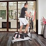 Ultrasport XT-Trainer 900M/1000A Crosstrainer/Ellipsentrainer mit Handpuls-Sensoren inkl. Trinkflasche - 7