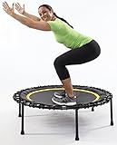 Fitnesstrampolin mit Haltegriff “Cacau” JOKA FIT Trampolin jumping fitness mit großem Spassfaktor, Minitrampolin mit Gummiseilfederung - 2