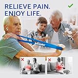 Gymnastikbänder Set Widerstandsbänder – Loop Gummi Fitnessbänder (5) – KOSTENLOSES EBOOK – Gymnastikband Übungsband Fitnessband Widerstandsband Miniband für Crossfit Pilates Fitness Muskelaufbau Yoga und Therapie – Training für Ihren Körper Beinen Hintern - 9