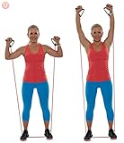 Resistance Bands mit Griffen Set von vier plus Türanker - 4