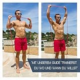 MEHRFACHER-TESTSIEGER: Resistance Band – Fitnessbänder für Crossfit und Calisthenics – Klimmzug-Band in verschiedenen Widerständen zum effektiven Muskelaufbau - 6