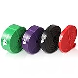 Amzdeal Fitnessbänder Premium Latex Widerstand-Bänder Trainingsbänder Strap Training Loop CrossFit-Band zur Stärkung der Muskulatur für Gewichtstraining und Yoga - 2