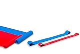 Dittmann Fitnessbänder 4er Set (2 Gymnastikbänder + 2 Rubber-Bänder)
