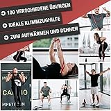 VIA FORTIS Premium Fitnessbänder mit praktischer Tasche – Klimmzug-Band für CrossFit Calisthenics oder Freeletics Workout – Resistance Band / Widerstandsband in verschiedenen Größen - 3