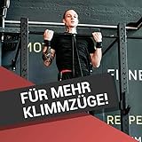 VIA FORTIS Premium Fitnessbänder mit praktischer Tasche – Klimmzug-Band für CrossFit Calisthenics oder Freeletics Workout – Resistance Band / Widerstandsband in verschiedenen Größen - 6