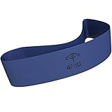 4FitU Resistance Loop Bands-Extra Wide and Extra Long Stretch Bands-Fitness Bands. Set of 4 (Light, Medium, Heavy,Extra Heavy). Great Exercise for Men and Women. Best for Yoga and Pilates Workout. Good for Strengthening Training. Rehabilitation,Physiotherapy Aid.100% Natural Latex. Medium to Heavy Resistance Set. - 9