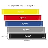 Ryaco [Verbesserte 5 Packs] R911 Widerstandsschleife Bands /Übungsbänder / Fitnessbändern / Gymnastikbänder / Stärke Leistung Bands für Stretching Workouts,Fitnesstraining, Kraftstationen, Yoga - 3