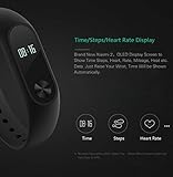 Xiaomi Mi Band 2, Xiaomi 2016 Neuestes Herzfrequenz-Messgerät Aktivitätstracker [OLED Display] Xiaomi Mi Band 2. Generation mit IP67 Kabellose Bluetooth 4.0 für Mi Note/Pro Mi4 Redmi/Redmi2 Note/Note2 4G iPhone 5S 6 6 Plus 6S 6S Plus with IOS7.0 oder Über - 9