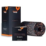 Blackroll Orange (Das Original) - Faszienrolle inkl. Übungs-DVD, Übungsposter & Booklet. Die Massagerolle für die Faszien, auch Foam Roller, Gymnastikrolle, Fitnessrolle genannt, zur Selbstmassage und Behandlung des Bindegewebes. Qualität Made in Germany