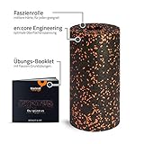 Blackroll Orange (Das Original) – Faszienrolle inkl. Übungs-DVD, Übungsposter & Booklet. Die Massagerolle für die Faszien, auch Foam Roller, Gymnastikrolle, Fitnessrolle genannt, zur Selbstmassage und Behandlung des Bindegewebes. Qualität Made in Germany - 2