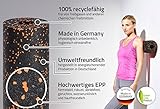 Blackroll Orange (Das Original) – Faszienrolle inkl. Übungs-DVD, Übungsposter & Booklet. Die Massagerolle für die Faszien, auch Foam Roller, Gymnastikrolle, Fitnessrolle genannt, zur Selbstmassage und Behandlung des Bindegewebes. Qualität Made in Germany - 3