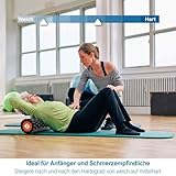 Innovative Premium „2 in 1“ Faszienrolle als Set „Rock ’n‘ Roll“ von Sportastisch :: hochwertige Massagerollen in geprüfter Qualität :: exklusiv 3 verschiedene Zonen :: unterschiedliche Härtegrade (weich bis hart), ideal für Einsteiger oder Fortgeschrittene :: 2 in 1 Angebot :: Praktische Tragetasche inklusive :: ideal zur Behandlung schmerzender oder verklebter Faszien :: optimales fasziales Training für Rücken :: inklusive 3 Jahren Sportastisch Produktgarantie - 5