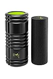 PJUTIFUL SELBSTMASSAGEROLLEN SET – „All in 1“ Faszienrolle: Inklusive Übungsvideos und Übungsposter. 100% Geld – zurück Garantie. 2 hochwertige Faszien Roller (wird auch Foam Roller, Blackroll oder Fitnessrolle genannt ) – zur ultimativen Entspannung und Behandlung des Bindegewebes. - 6