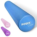 Powrx Yoga-Rolle / Pilates-Rolle / Schaumstoff-Rolle / Foam-Roller / Faszien-Training / Selbstmassagerolle 45 cm oder 90 cm x 15 cm - 3