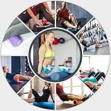 Yoga-Rolle EPS Material / Pilates-Rolle / Schaumstoff-Rolle / Foam-Roller 45 cm oder 90 cm x 15 cm zum Training der Faszien - 2