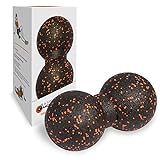 Blackroll Orange Faszienrolle TwinBALL-orange Massageball 12cm