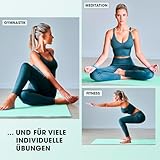 Fitnessmatte »Yogini« / dick und weich, ideal für Pilates, Gymnastik und Yoga, Maße: 183 x 61 x 1,0cm / In vielen Farben erhältlich. - 7