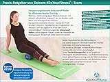 Faszien Rolle, Foamroller »Ishana« Graffiti New Style / Massage- und Therapierollen zur effektiven Selbstmassage / in trendigen Graffiti-Designs erhältlich. Die Sportrolle / Fitnessrolle ist optimal für fasziales Training des Rücken, Oberschenkel und viele weitere Körperstellen mit einer Abmessung von ca. L 34 cm x D 14 cm - 5