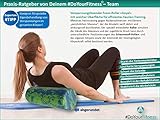 Faszien Rolle »Goyal« Foamroller Massagerolle 45 x 15 cm ! Die Sportrolle / Fitnessrolle ist optimal für fasziales Training des Rücken, Oberschenkel und viele weitere Körperstellen. Erhältich in den Trendfarbenschwarz, pink und grün! Angenehm weiche Oberfläche für empfindliche Menschen. - 6