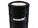 MAXOfit® Faszio SCHWARZ, Faszienrolle oder Massagerolle zum vielseitigen Einsatz für Massage und Krafttraining, 65644 - 2