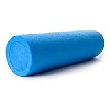 KAWANYO Pilatesrolle Faszienrolle Physio Fitness Yoga Massage Rolle 45 cm blau - 8