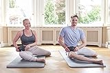 Liebscher & Bracht FAYO Faszienball / Faszienrolle, Ball zur Selbstmassage, zum Faszien-Yoga und Faszientraining, 21cm, mit Übungs-DVD - 3