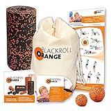 Blackroll Orange (Das Original) DIE Selbstmassagerolle - miniBAG-Set STANDARD mit miniBAG, Übungs-DVD, -Poster und -Booklet