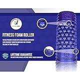 Muscle Foam Roller – Schaumstoffrolle zur Selbstmassage und für Pilates, CrossFit, Yoga, Laufen, Physiotherapie, Linderung myofaszialer Schmerzen - 2