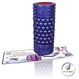 Muscle Foam Roller – Schaumstoffrolle zur Selbstmassage und für Pilates, CrossFit, Yoga, Laufen, Physiotherapie, Linderung myofaszialer Schmerzen - 4