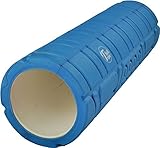 TripleRoll Blue »3 in 1« — Massagerolle zur Selbstmassage — Faszienrolle — Trigger Point Stick — Foam Roller — Faszien-Set für Fitness Pilates Yoga — Top-Qualität mit 9 unterschiedlichen Zonen in 3 Härtegraden — ETWAS HÄRTER als unsere »TripleRoll Black 3 in 1« — besonders geeignet für bereits gut trainierte Menschen — optimale Länge 45 cm — incl. Übungsvideos für Rücken, Beine, Arme usw. für Anfänger und Fortgeschrittene — minimale umweltfreundliche Verpackung — 10 Jahre Garantie - 5