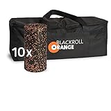 blackroll-orange Trainer BAG Sporttasche inkl. 10 Faszienrollen STANDARD