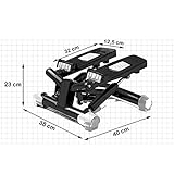 Fitkraft Twister FTKTSTEPSWI000 Sidestepper mit Computer - 4