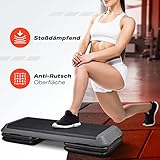 Steppbrett PROFI XXL Fitness Aerobic Stepper 110 x 42 cm - 3