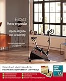 Sportstech Ergometer EX500 mit Smartphone App Steuerung + Google Street View Lauf + 5,5 Zoll Display, 12KG Schwungmasse, Pulsgurt kompatibel – Fitness Bike Heimtrainer mit flüsterleisem Riemenantrieb - 5